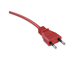 Estándar del cable 10a 250v Italia del cable de corriente alterna del diente del electrodoméstico 2 proveedor