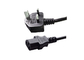 Conector fundido estándar BRITÁNICO C13 del IEC 60320 del enchufe del cable eléctrico del refrigerador BS1363 proveedor