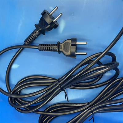 Tipo del VDE - cable del cordón de la ventaja de 2 Pin Prong Clover Laptop Power para la herramienta eléctrica