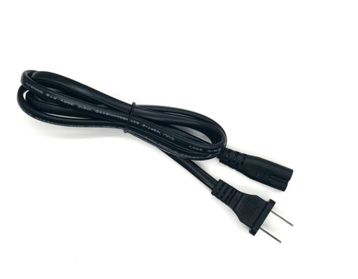 Cable eléctrico de la UL de la CA el 1.2m 2 Pin Medical Instrument Extension Cord