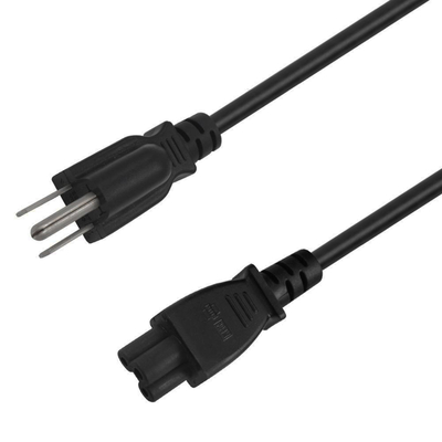 Cable eléctrico del dispositivo del AWG de SJT 18 el 1.5m el 1.8m los 2.5m 60227 extremo femenino del IEC C13