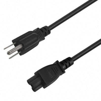 Los 3 cable eléctrico del enchufe de la CA E.E.U.U. del diente 10A 13A 15A 125V para la mesa del ordenador portátil