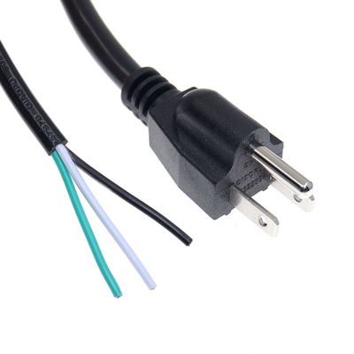 Cable de cobre puro de la base SJT SVT SJTW SJTO del cable eléctrico de la UL del OEM 3pin