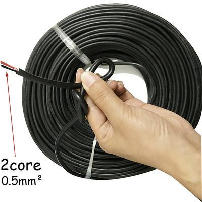 metro flexible aislado de goma/rollo del cable 100 de 2x1m m para el equipo electrónico