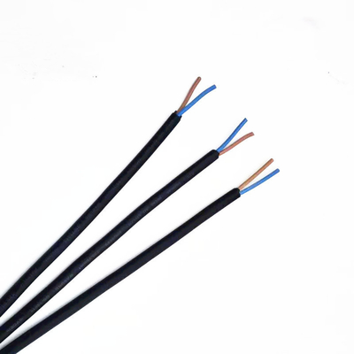 Certificación flexible de goma eléctrica de la UL CCC del VDE del cable aislado de 2G 0.75m m
