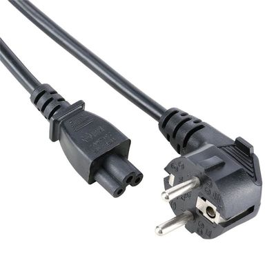 calidad  EU VDE Power Cord Black Home Appliance Laptop Extension Cable fábrica