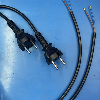 Cable del cordón de la ventaja de 2 Pin Prong Clover Laptop Power para la herramienta eléctrica
