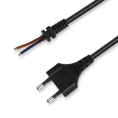Cordón eléctrico de cobre puro de 2 dientes de la chaqueta de PVC del cable eléctrico del UC el Brasil