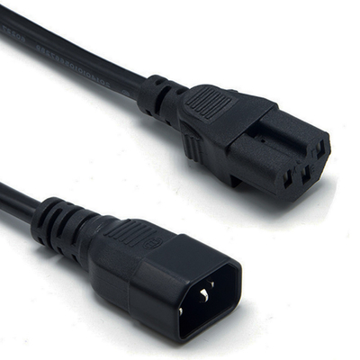 cable de extensión del dispositivo de la UL del cable de extensión de la corriente ALTERNA de los 6Ft para el refrigerador