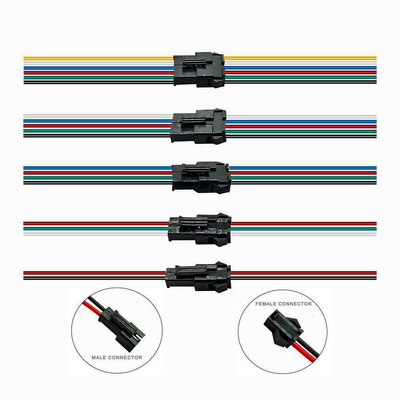 certificación eléctrica de los TS 16949 ISO 9000 de la UL del arnés de cable del conector 3pin