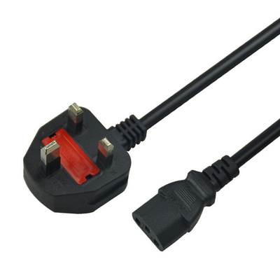 Hembra del diente C5 3 del IEC 320 de Tripp Lite Standard del cable eléctrico del ordenador de ROHS Reino Unido