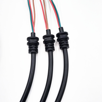 Cable impermeable H05VV-F 2G 0.75mm2 del aislamiento del PVC ignífugo